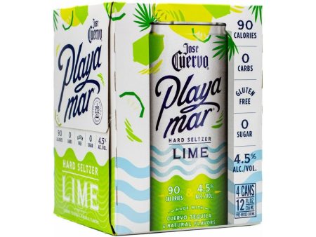 Jose Cuervo PlayaMar Lime Hard Seltzer (4pk) Online now