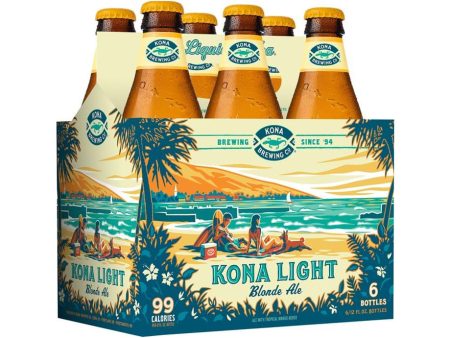 Kona Light Blonde Ale (6pk) Online Sale