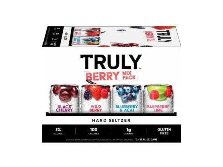 Truly Spiked & Sparkling Mixed Berry Variety Pack 12pk Discount