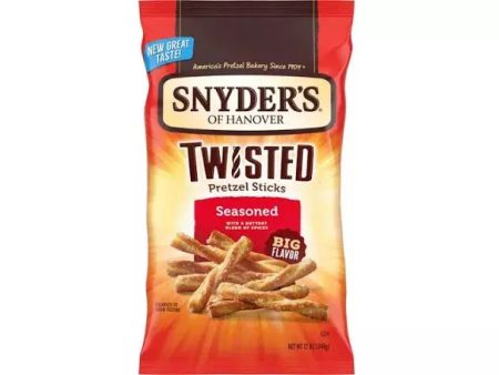 Snyders Twisted Pretzel Sticks Hot on Sale