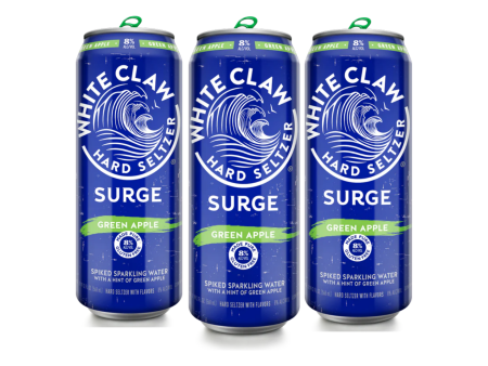 White Claw Surge Green Apple (3x19.2oz) Supply