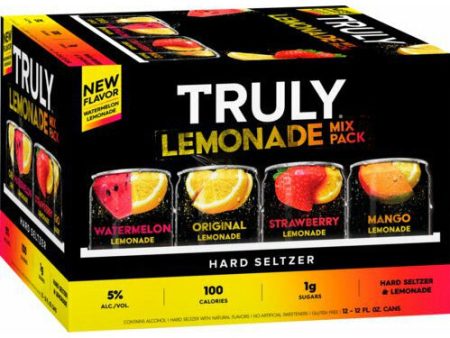 Truly Lemonade Hard Seltzer Variety Pack (12pk) Discount