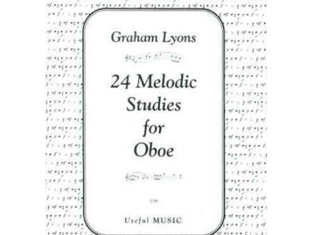 24 Melodic Studies for Oboe Sale