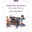 Viola Time Sprinters - Piano Accompaniment Book - Oxford Fashion