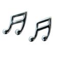 Musical Sterling Silver Stud Earrings on Sale