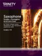 Trinity Saxophone Scales, Arpeggios & Exercises Grades 1 - 8 (from 2015) Hot on Sale