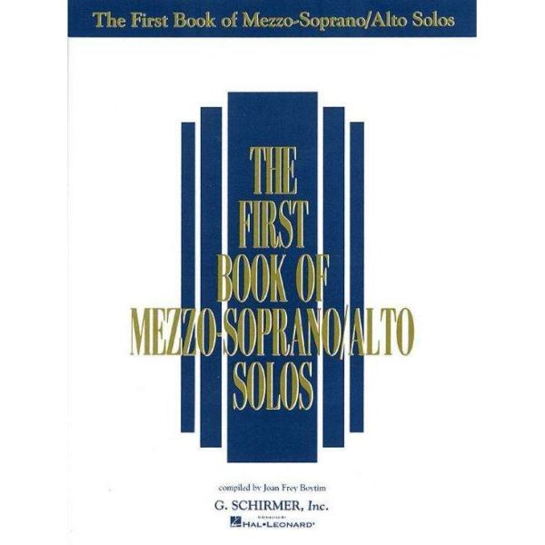 The First Book of Mezzo-Soprano   Alto Solos Online Sale