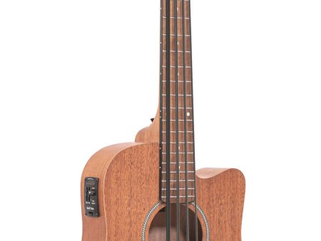 Gold Tone M-Bass 23  scale Acoustic-Electric MicroBass with Gig Bag Hot on Sale