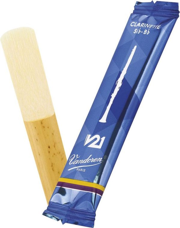 V21 Vandoren Reeds - Bb Clarinet (Singular Reed) Cheap