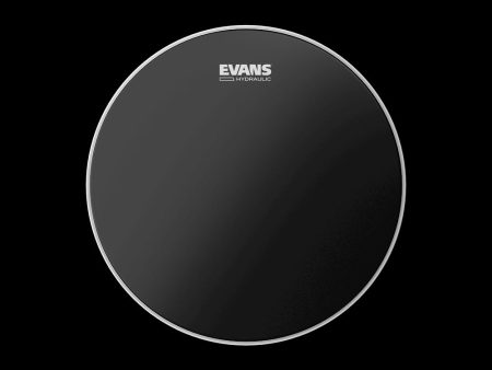 Evans 14  Snare Batter Hydraulic Black Coated Fashion