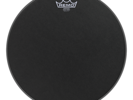 Remo Emperor Black Suede Drum Heads For Cheap