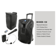 QTX Busker-12U Portable PA Units with Bluetooth and UHF Microphone s (UHF Frequency) Online Sale