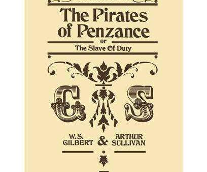 The Pirates Of Penzance or The Slave Of Duty Gilbert Sullivan Vocal Score Chappell Hot on Sale