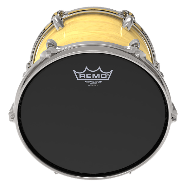 Remo Ambassador Ebony Drum Heads Supply