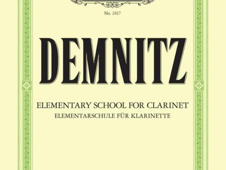 Demnitz - Elementary School For Clarinet - Edition Peters For Discount