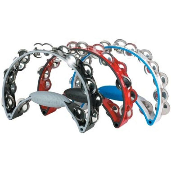 Rhythm Tech BRASS JINGLES Tambourine RTPRO31 RED BLACK Supply