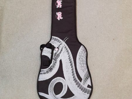 Padded Electric Guitar Gig Bag - Serpent Design Discount