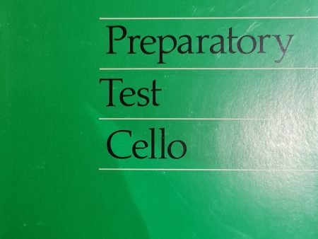 ABRSM Preparatory Test Cello Online Sale