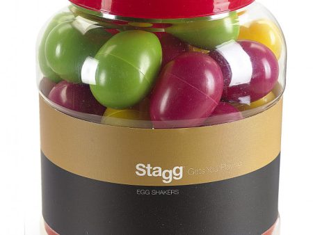 Stagg Plastic Egg Shakers (Single Egg) on Sale