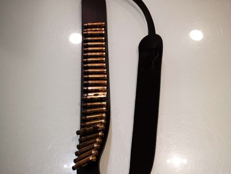 Leathergraft 2.5  Leather Bullet Casing Guitar Strap on Sale