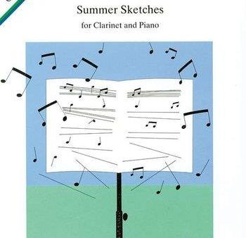 Easy Music Series - Summer Sketches (Clarinet and Piano) Paul Harris Cheap