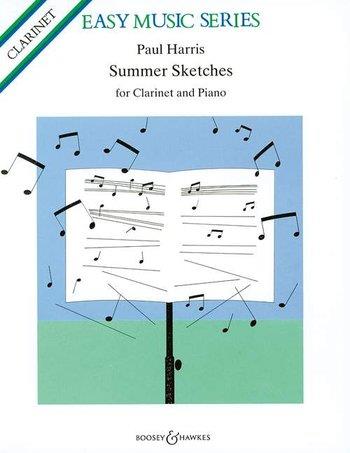 Easy Music Series - Summer Sketches (Clarinet and Piano) Paul Harris Cheap