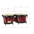 Tycoon Artist Hand Painted Red Series Bongos For Cheap