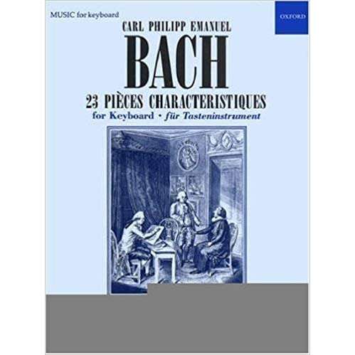 Bach: 23 Pieces Characteristiques for Keyboard Online