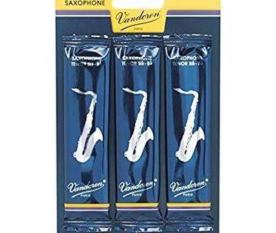 Vandoren Traditional Reeds - Tenor Saxophone (3-Pack) For Sale