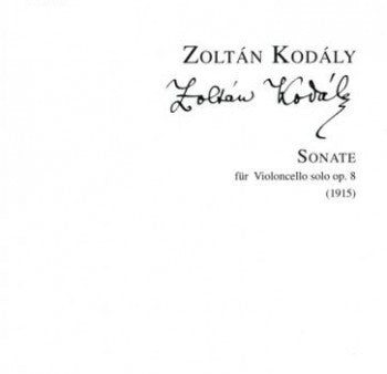 Zoltan Kodaly Sonate Op. 8 (for Cello) on Sale