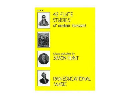 42 Flute Studies of Medium Standard Online Hot Sale