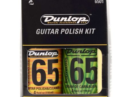 Dunlop Formula 65 Wood Care Kit Plucked Instrument Care and Maintenance 6501 For Cheap