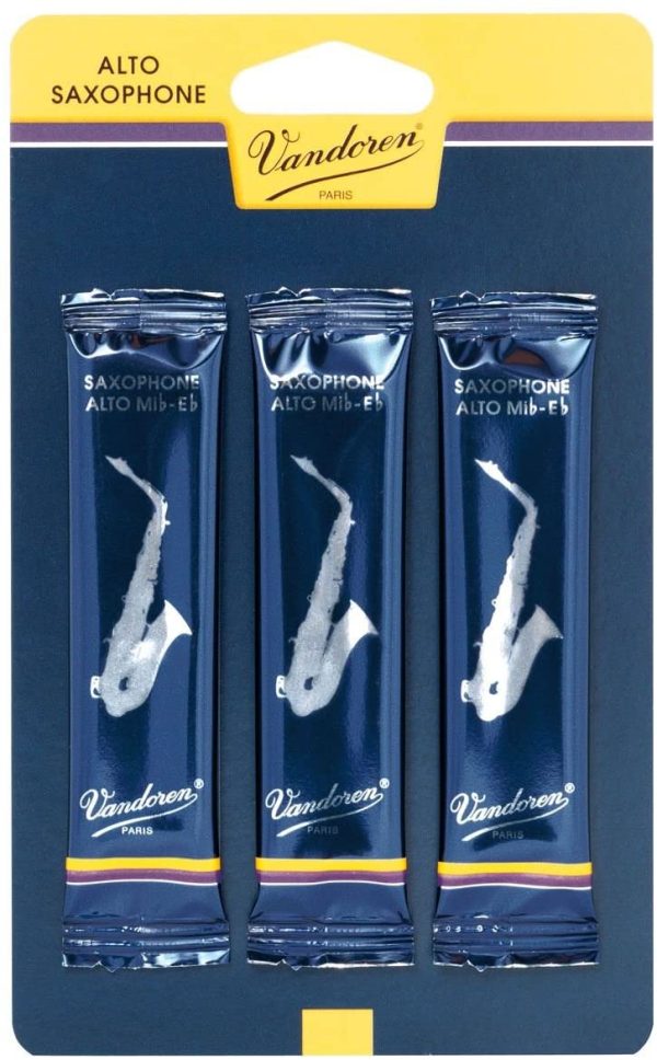 Vandoren Alto Saxophone Reeds (Pack of 3) Sale