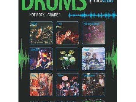 Rockschool  Hot Rock  Drums Exam Pieces (from 2011) (incl. 2 x CD s) For Discount