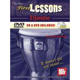 First Lessons: Djembe (incl. CD & DVD) For Sale