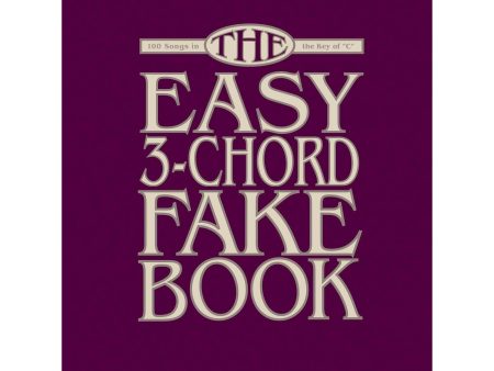 The Easy 3 Chord Fake Book For Sale