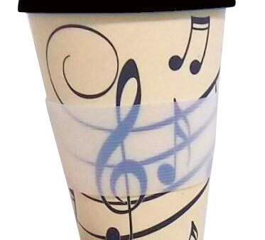 Travel Mug - Music Notes Online now