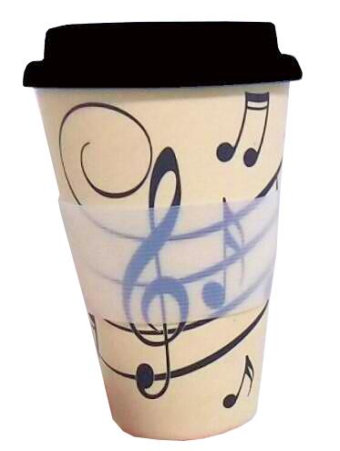 Travel Mug - Music Notes Online now