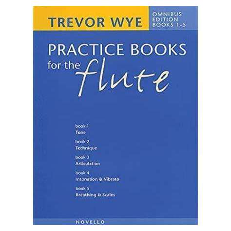 Trever Wye: Practice Books for the Flute (Omnibus Edition Books 1 - 5) Online Sale