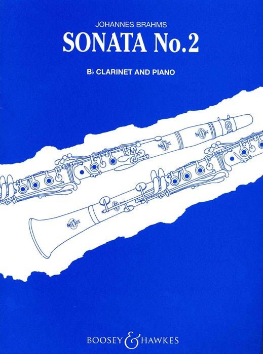 Brahms - Sonata No.2 - Bb Clarinet and Piano Supply