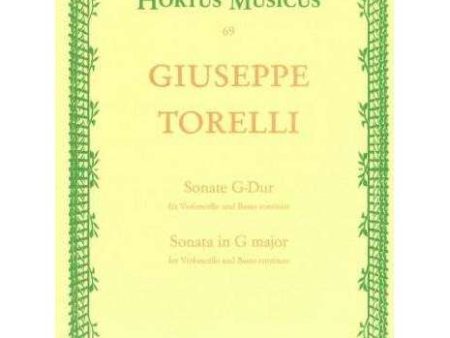 Torelli: Sonata in G (for Cello and Piano) Cheap