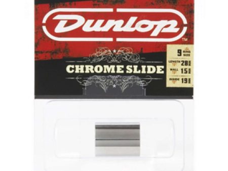 Dunlop No. 221 Chrome Knuckle Slide Medium Wall Thickness - Medium For Cheap