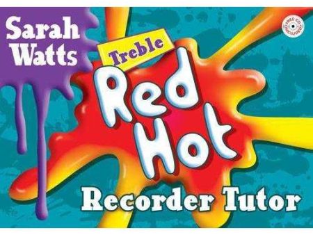 Treble Red Hot Recorder Tutor - Sarah Watts For Discount