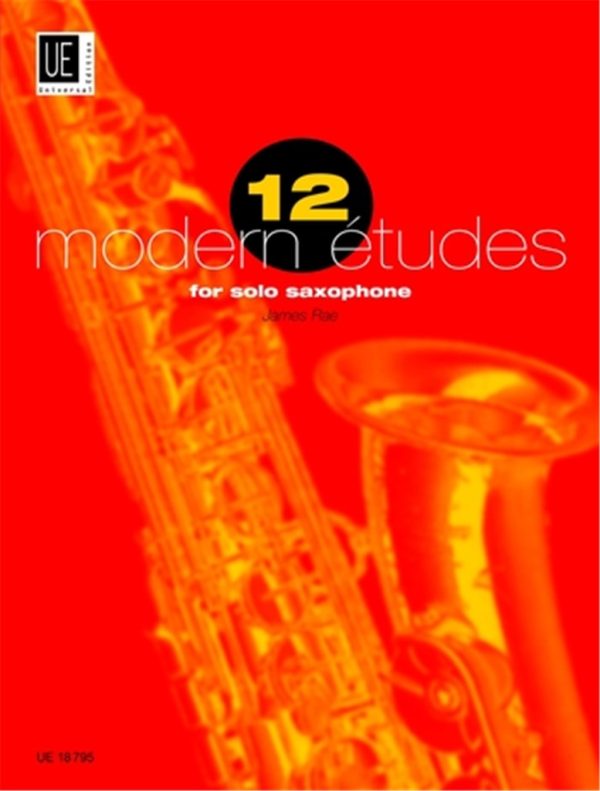 12 Modern Etudes for Solo Saxophone on Sale