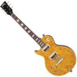 Vintage   Paradise  Electric Guitar LV100AFD  Flamed Amber – Left Hand Online