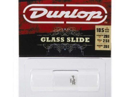 Dunlop No. 204 Glass Knuckle Slide Medium Wall Thickness - Medium For Cheap