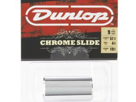 Dunlop No. 228 Chromed Brass Slide Heavy Wall Thickness - Medium Online Hot Sale