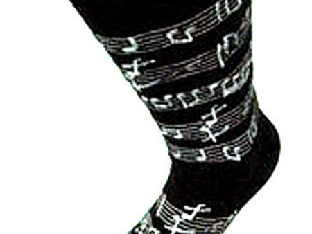 The Music Gift Company - Music Socks - Manuscript For Cheap