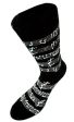 The Music Gift Company - Music Socks - Manuscript For Cheap