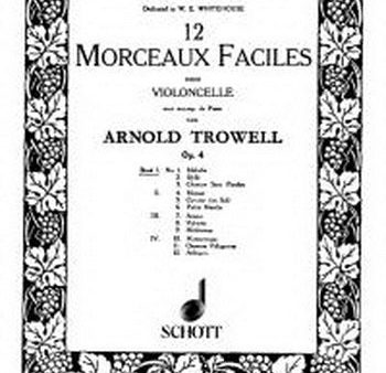 12 Morceaux Faciles (for Cello and Piano) For Discount